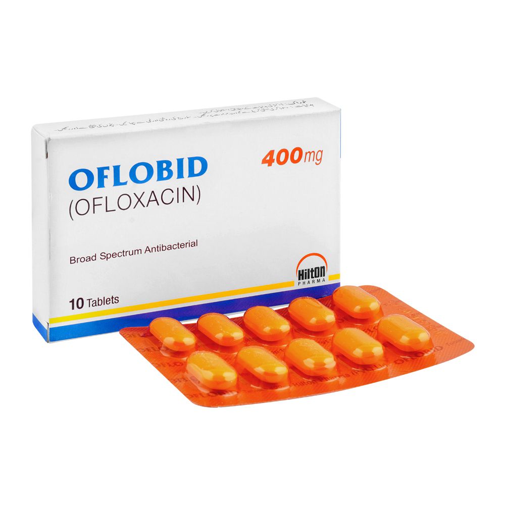 Hilton Pharma Oflobid Tablet, 400mg, 10-Pack product image - Bolanclinic