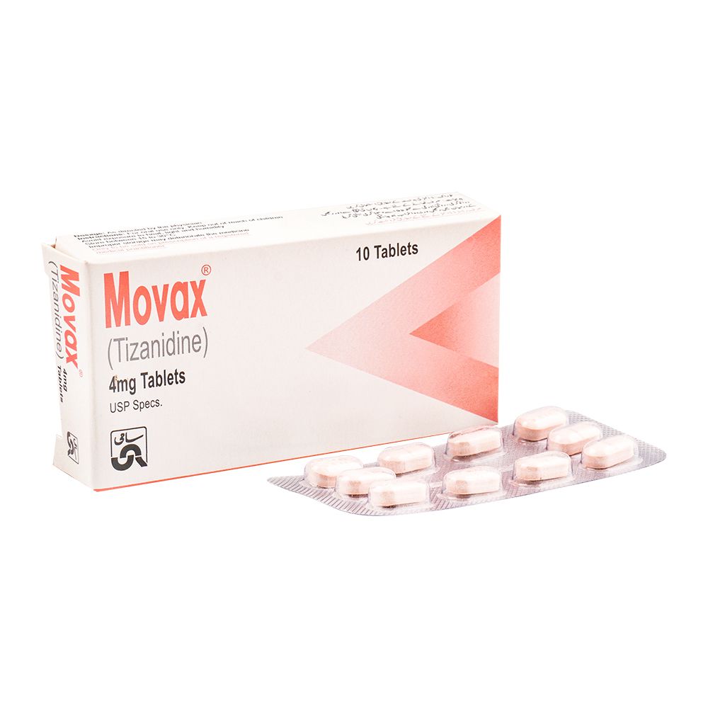 Sami Pharmaceuticals Movax Tablet, 4mg, 10-Pack product image - Bolanclinic