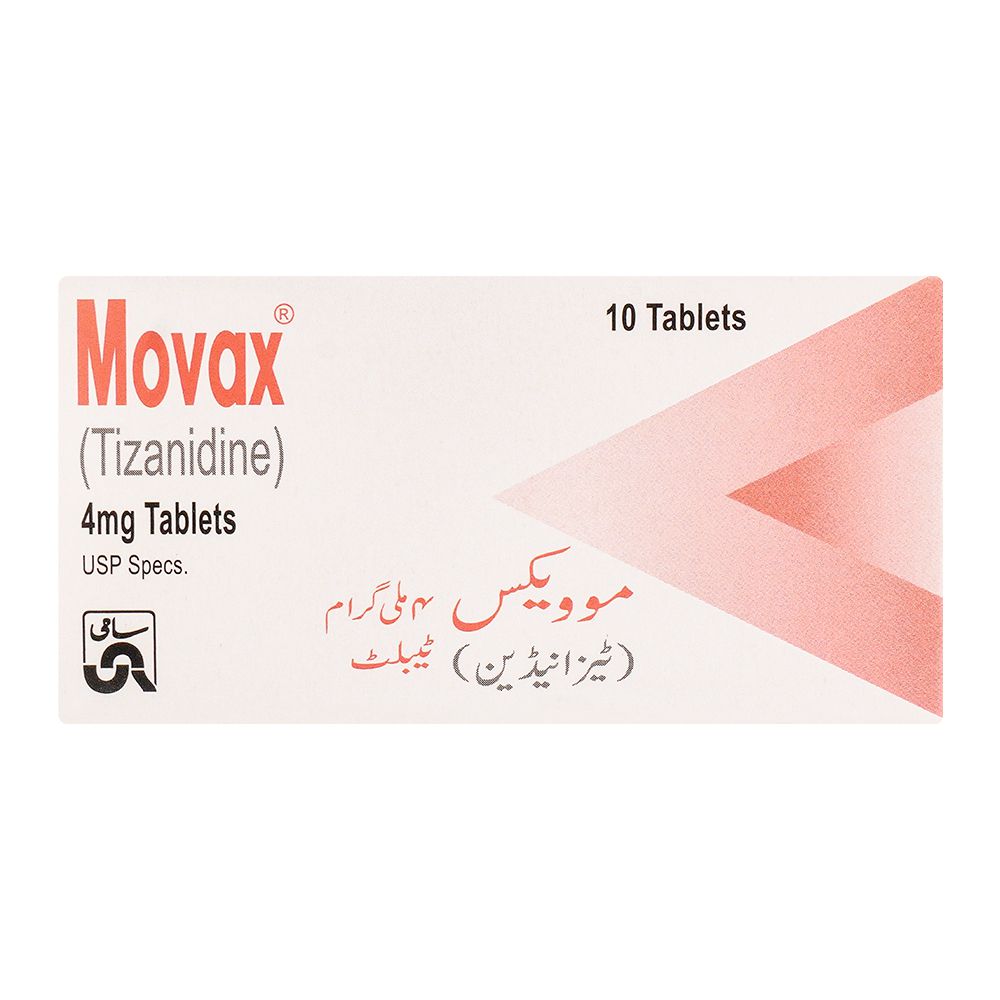 Sami Pharmaceuticals Movax Tablet, 4mg, 10-Pack product image 2 - Bolanclinic