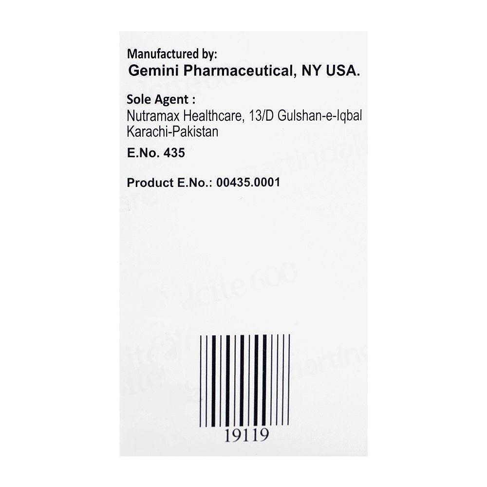 Gemini Pharmaceutical Calcite-600 Tablet, 30-Pack product image 3 - Bolanclinic
