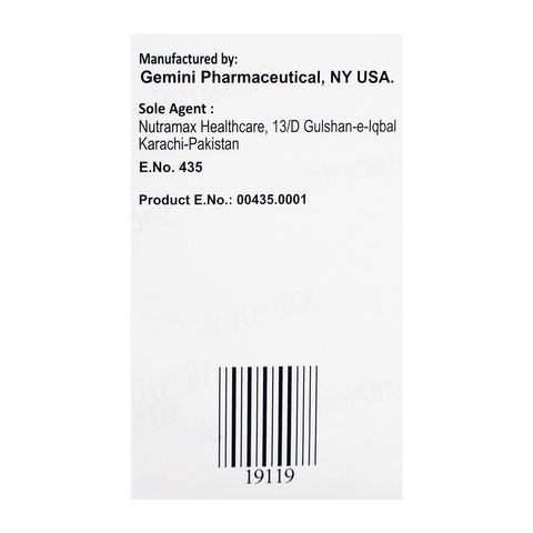 Gemini Pharmaceutical Calcite-600 Tablet, 30-Pack product image 3 - Bolanclinic