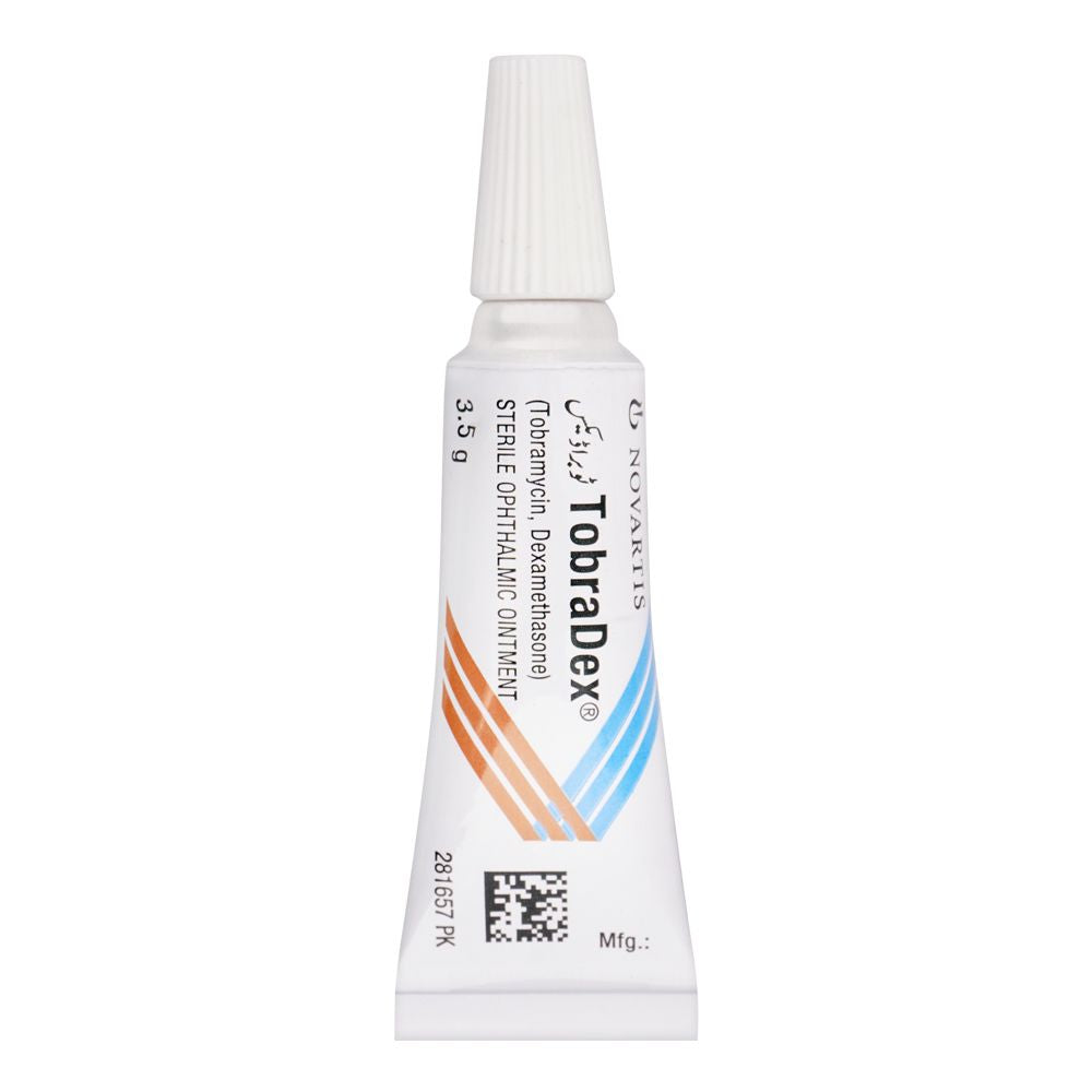 Novartis Pharmaceuticals TobraDex Eye Ointment, 5ml product image - Bolanclinic