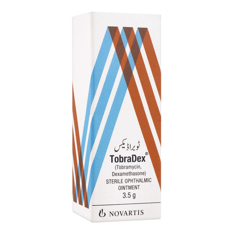 Novartis Pharmaceuticals TobraDex Eye Ointment, 5ml product image 2 - Bolanclinic