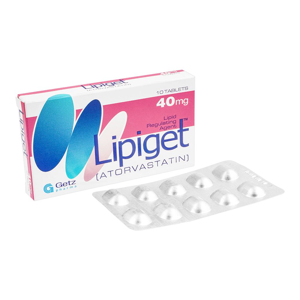 Getz Pharma Lipiget Tablet, 40mg, 10-Pack product image 2 - Bolanclinic