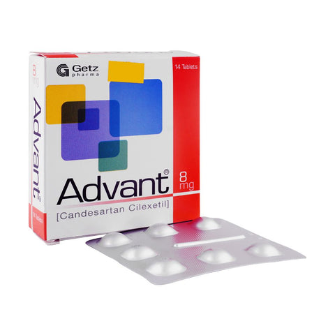 Getz Pharma Advant Tablet, 8mg, 1-Strip product image - Bolanclinic