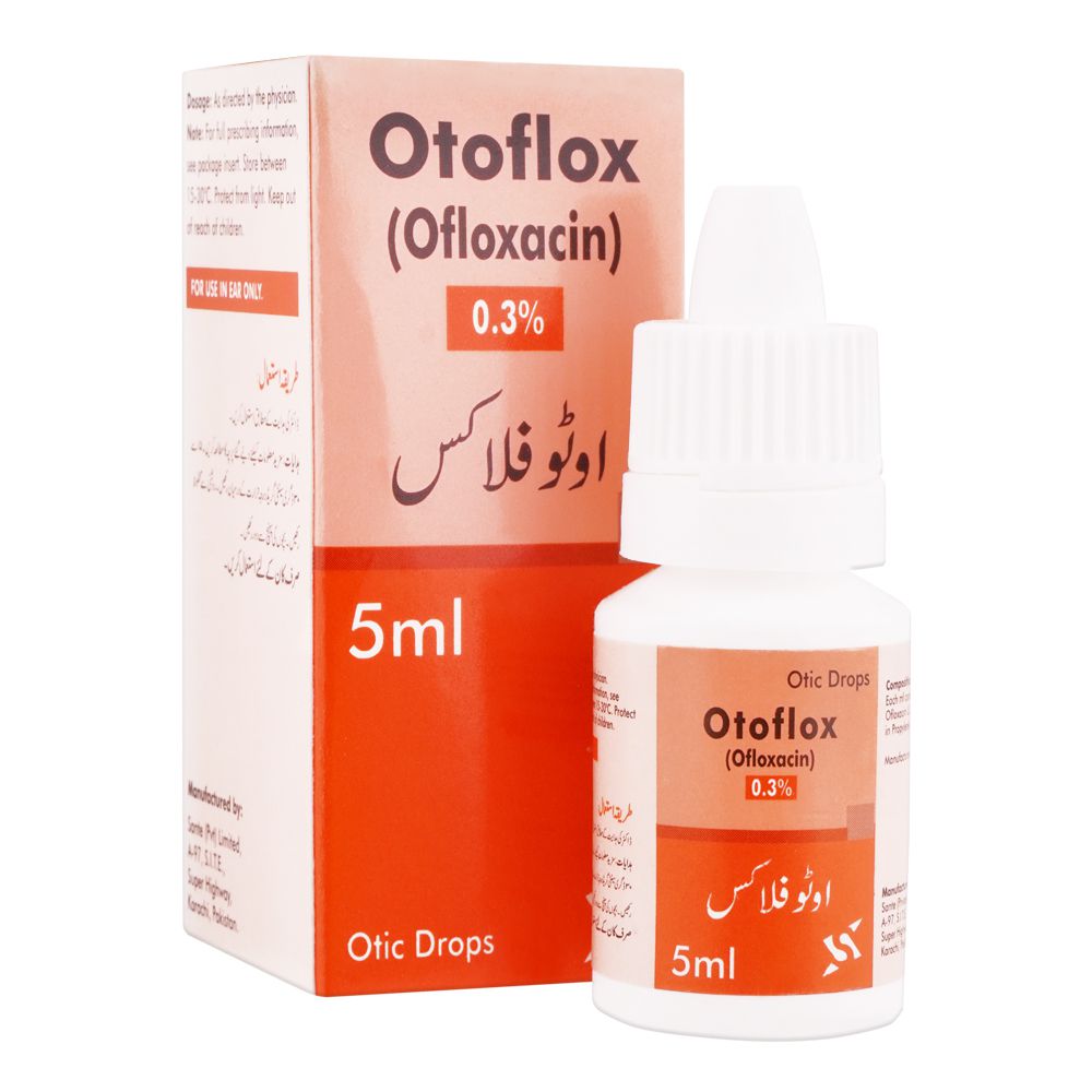 Sante Pharma Otoflox Otic Drops, 0.3 Percent, 5ml product image - Bolanclinic