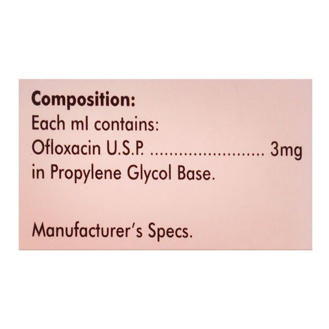 Sante Pharma Otoflox Otic Drops, 0.3 Percent, 5ml product image 3 - Bolanclinic