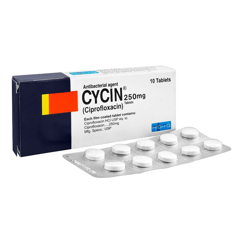 High-Q Pharmaceuticals Cycin Tablet, 250mg, 10-Pack product image - Bolanclinic