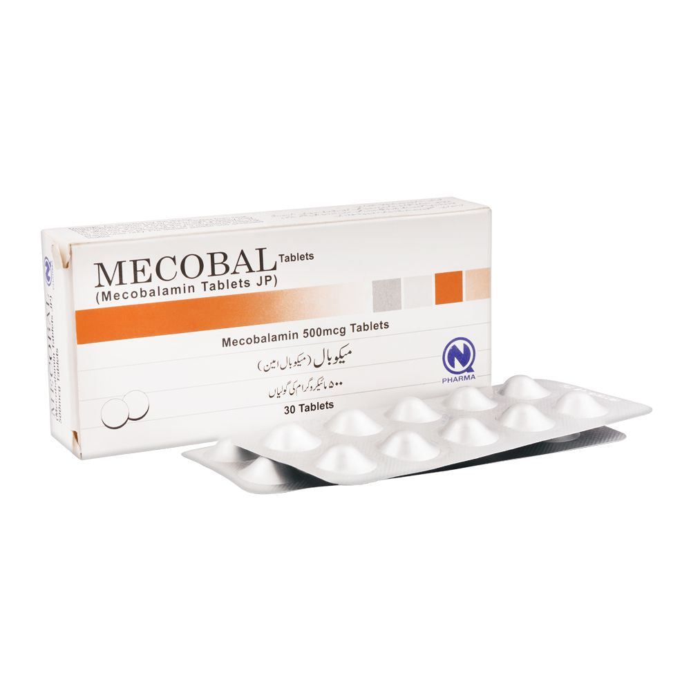 NabiQasim Mecobal Tablet, 500mcg, 30-Pack product image - Bolanclinic