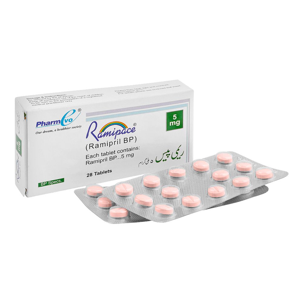 PharmEvo Ramipace Tablet, 5mg, 28-Pack product image - Bolanclinic