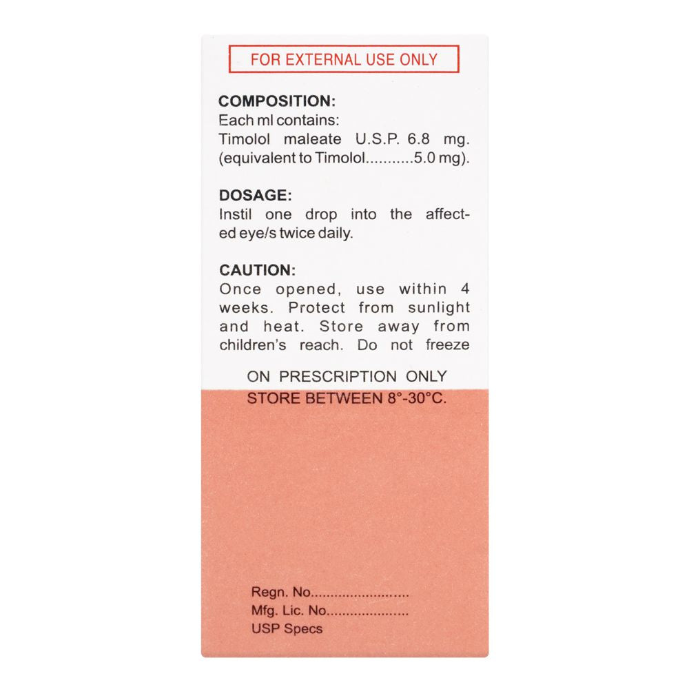 Remington Pharmaceuticals Blotim Eye Drops, 5ml product image 3 - Bolanclinic