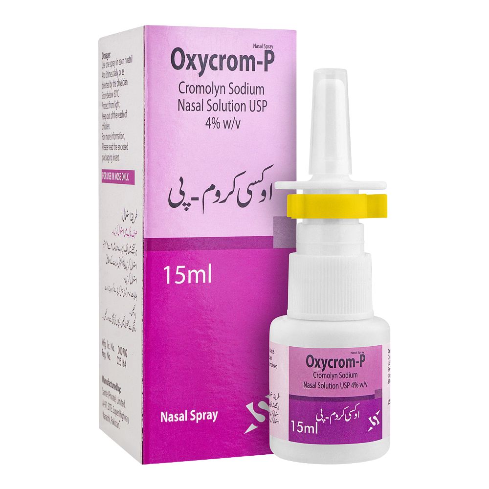 Sante Pharma Oxycrom-P Nasal Spray, 15ml product image - Bolanclinic