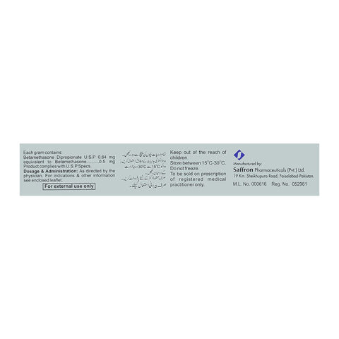 Saffron Pharmaceuticals Provate Ointment, 15g product image 2 - Bolanclinic