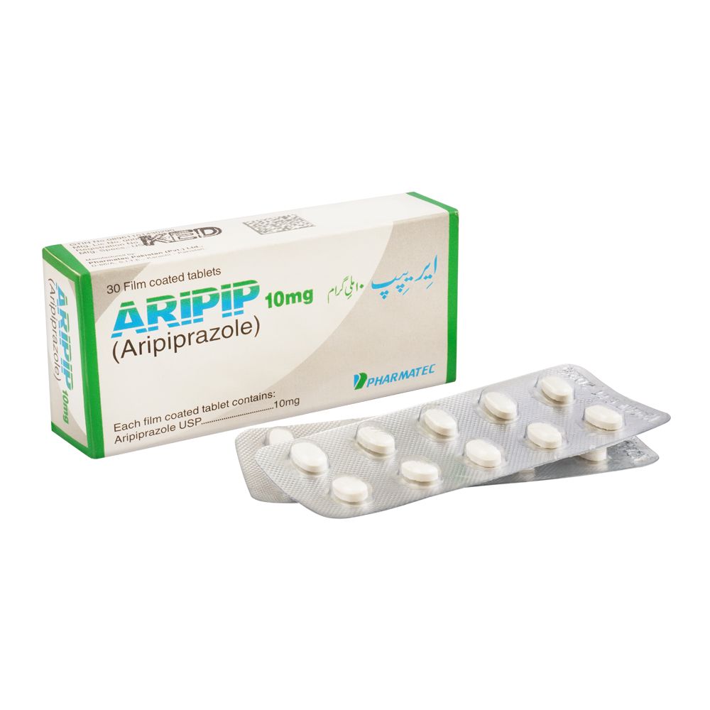 Pharmatec Aripip Tablet, 10mg, 30-Pack product image - Bolanclinic