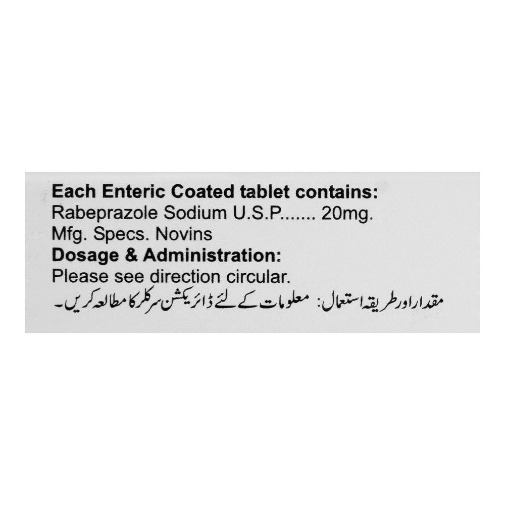 Novins International Novipraz Tablet, 20mg, 10-Pack product image 2 - Bolanclinic