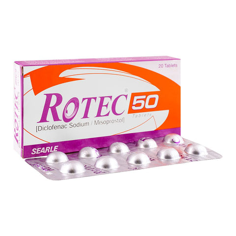 Searle Rotec Tablet, 50mg, 1-Strip product image - Bolanclinic