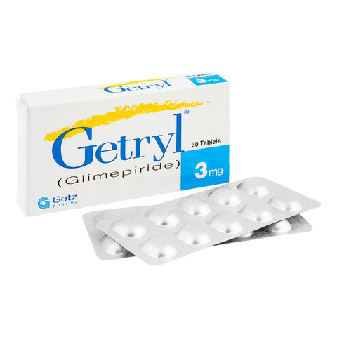 Getz Pharma Getryl Tablet, 3mg, 30-Pack product image - Bolanclinic