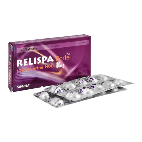 Searle Relispa Forte Tablet, 80mg, 20-Pack product image - Bolanclinic