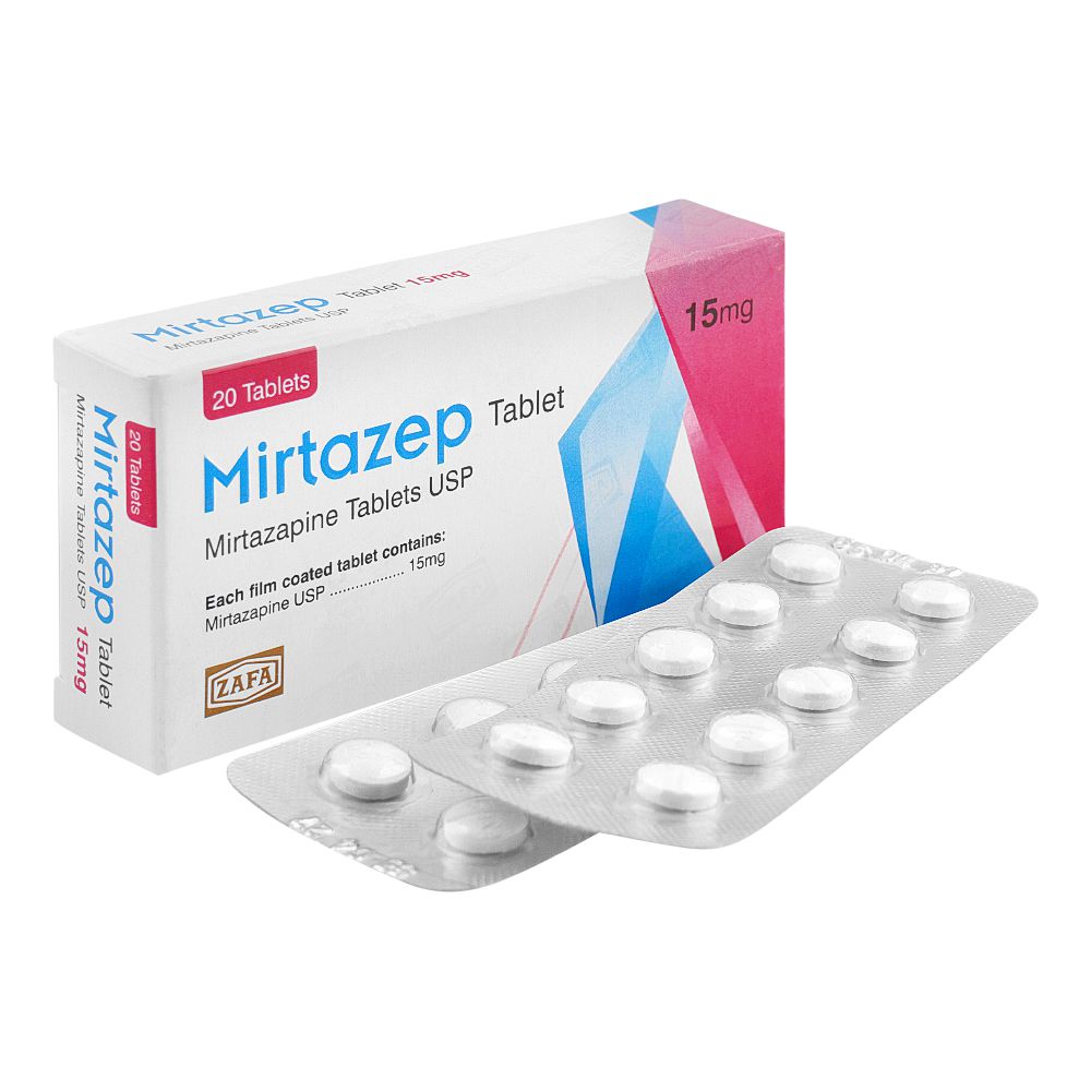 Barrett Hodgson Mirtazep Tablet, 15mg, 20-Pack product image - Bolanclinic