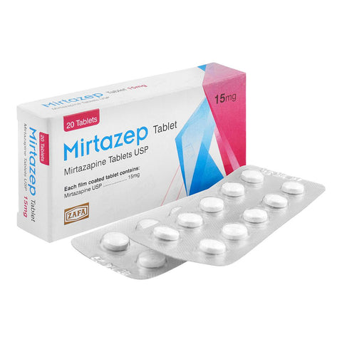 Barrett Hodgson Mirtazep Tablet, 15mg, 20-Pack product image - Bolanclinic