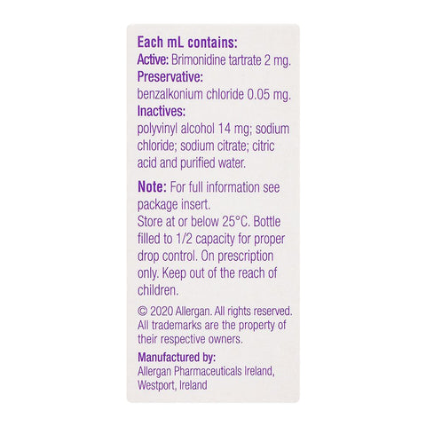 Barrett Hodgson Alphagan Ophthalmic Solution, 5ml product image 2 - Bolanclinic