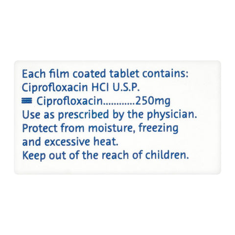 Bayer Pharmaceuticals Ciproxin Tablet, 250mg, 10-Pack product image 3 - Bolanclinic