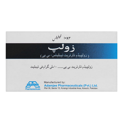 Adamjee Pharmaceuticals Zolp Tablet, 10mg, 20-Pack product image 2 - Bolanclinic