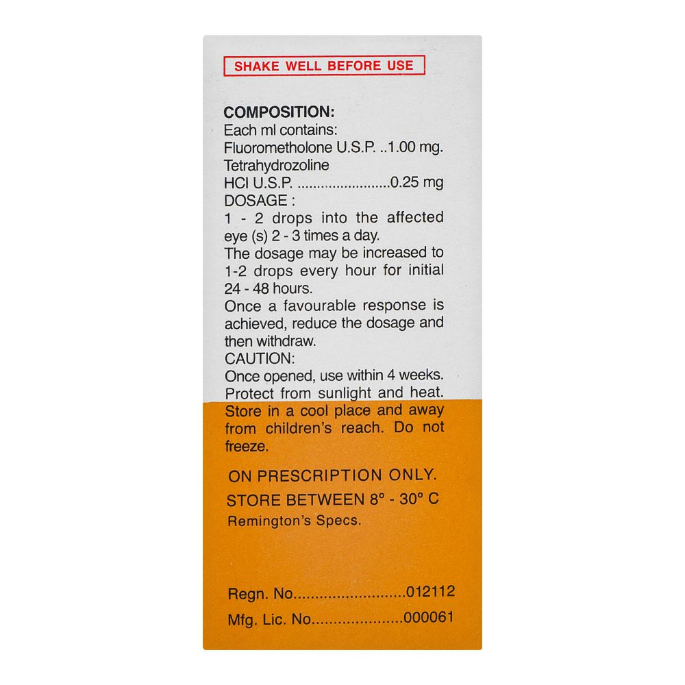 Remington Pharmaceuticals Femicon Eye Drops, 5ml product image 3 - Bolanclinic