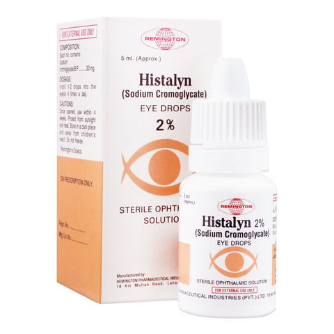 Remington Pharmaceuticals Histalyn Eye Drops, 5ml product image - Bolanclinic