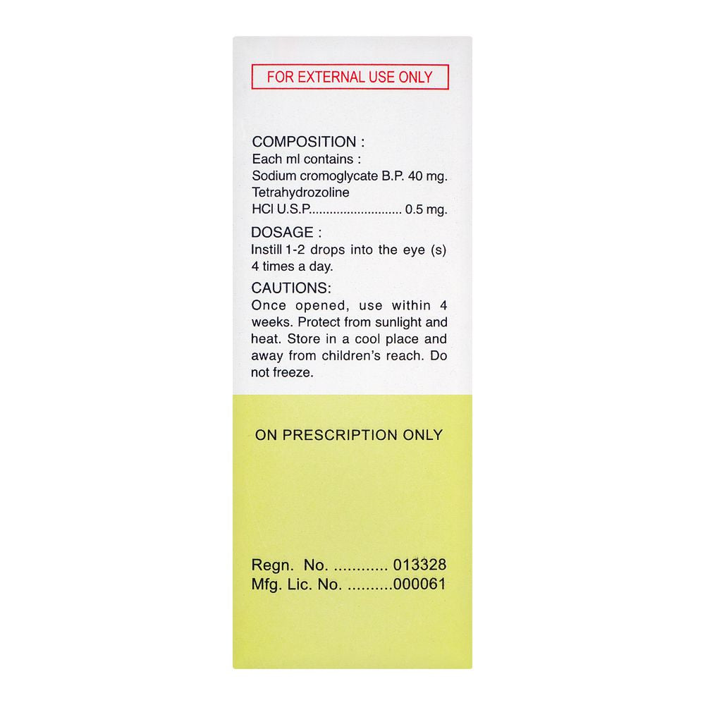 Remington Pharmaceuticals Histazolin Eye Drops, 5ml product image 3 - Bolanclinic