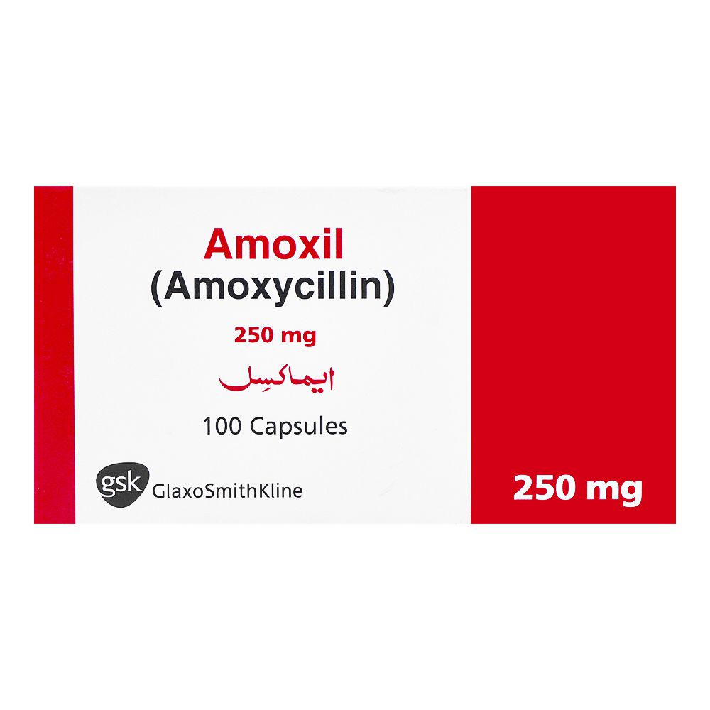 GSK Amoxil Capsule, 250mg, 1-Strip product image 2 - Bolanclinic