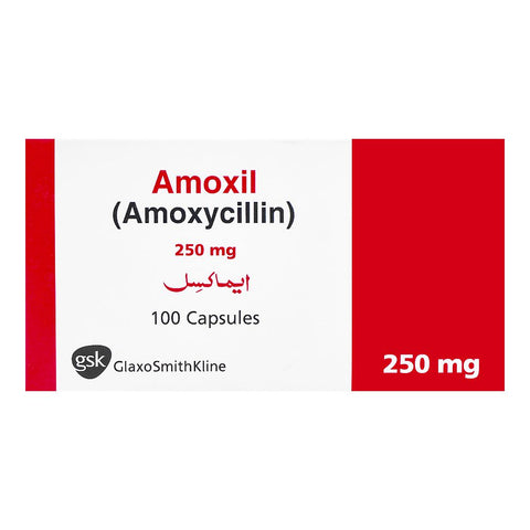 GSK Amoxil Capsule, 250mg, 1-Strip product image 2 - Bolanclinic