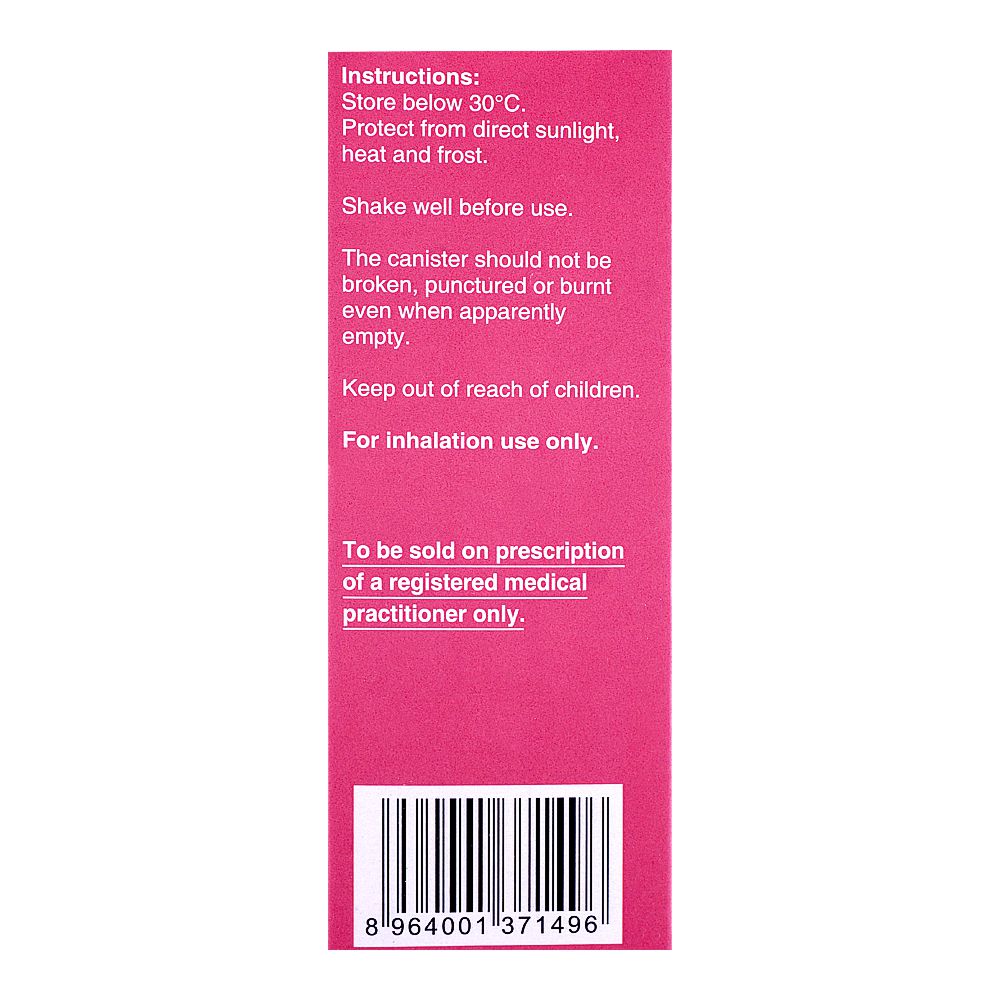 Getz Pharma Xaltide HFA Inhaler, 100mcg+50mcg, 200 Metered Doses product image 4 - Bolanclinic