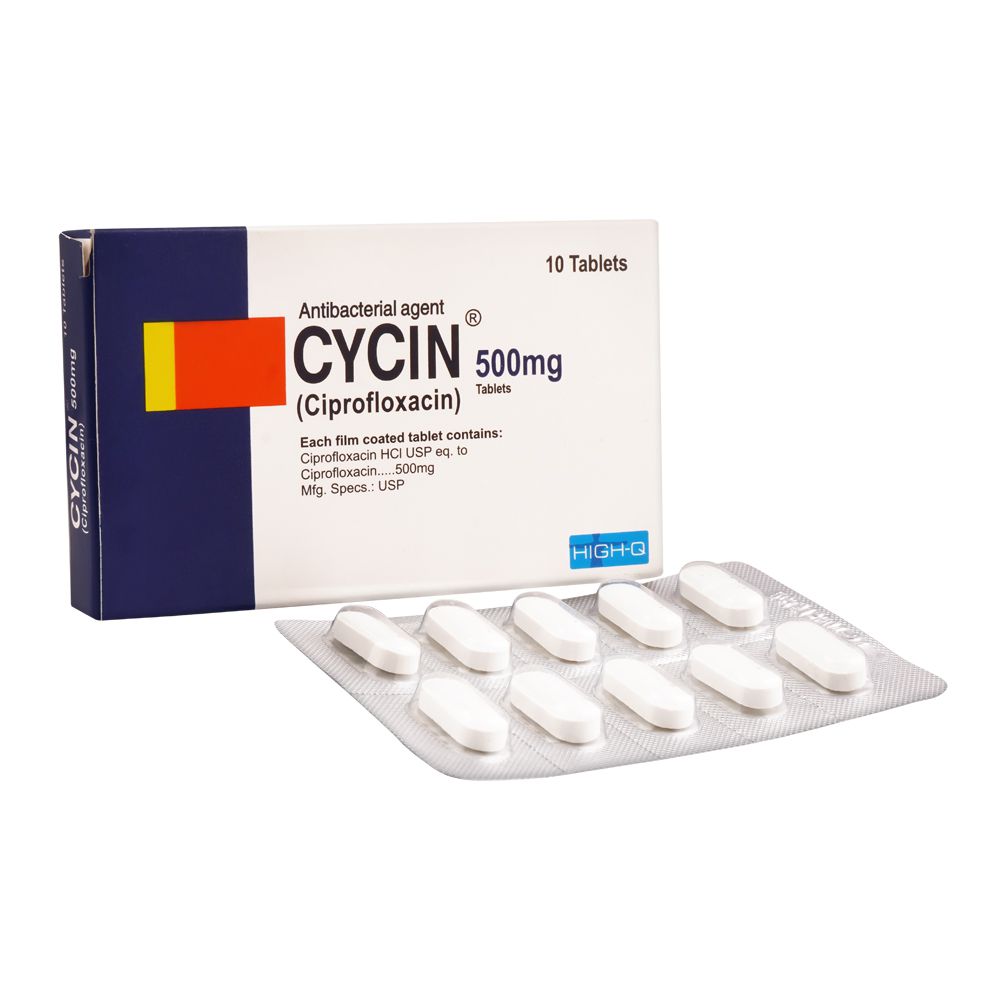 High-Q Pharmaceuticals Cycin Tablet, 500mg, 10-Pack product image - Bolanclinic