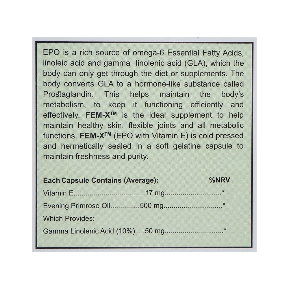 Nutra Zone Healthcare Fem-X Capsule, 30-Pack product image 3 - Bolanclinic