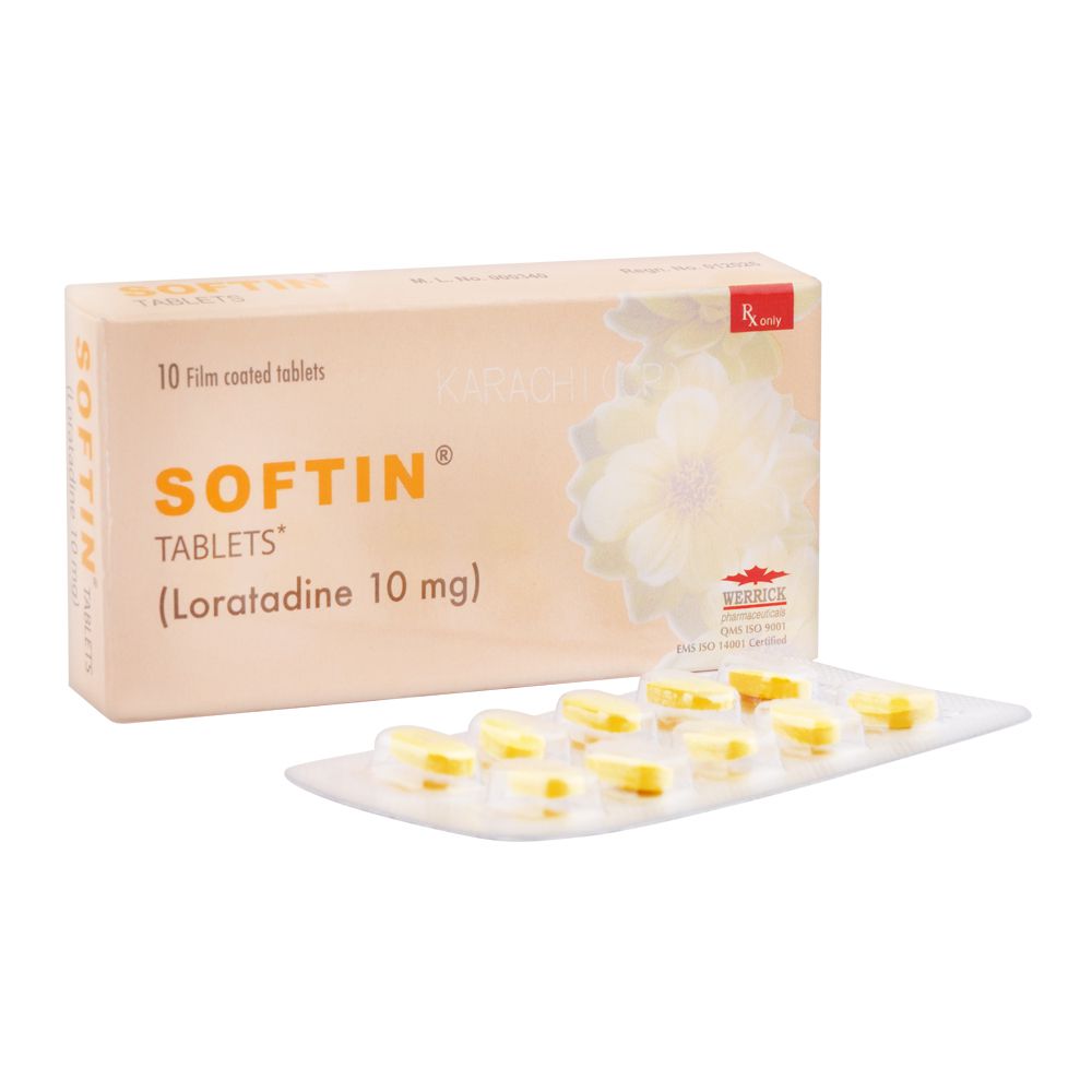 Werrick Pharmaceuticals Softin Tablet, 10-Pack product image - Bolanclinic