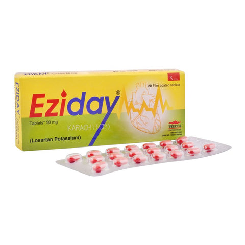 Werrick Pharmaceuticals Eziday Tablet, 50mg product image - Bolanclinic