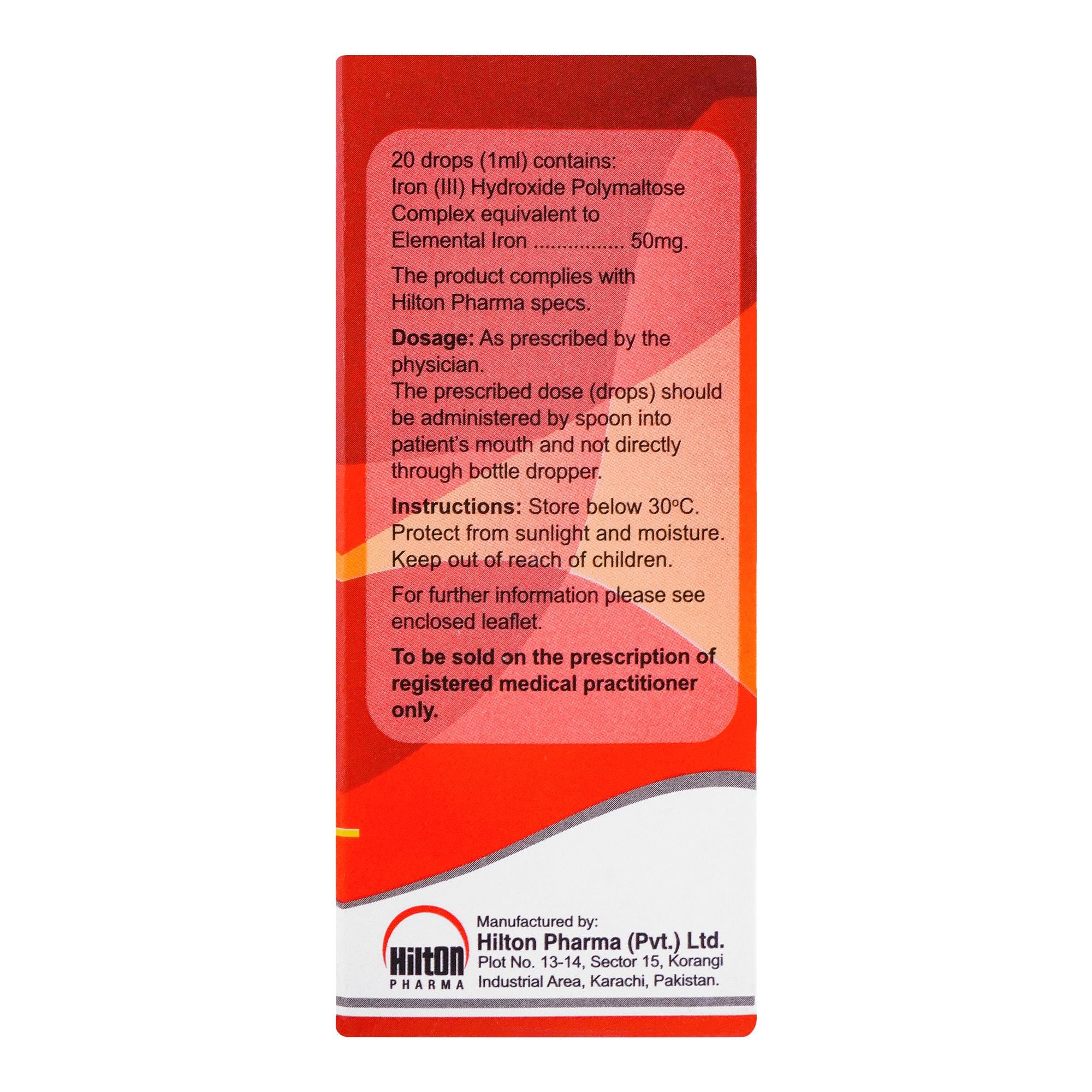 Hilton Pharma Ferosoft Drop, 30ml product image 4 - Bolanclinic