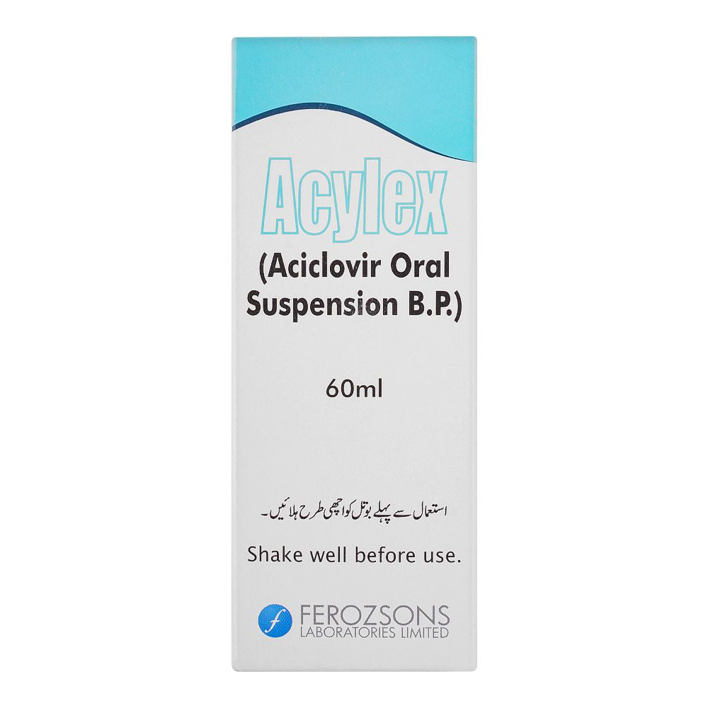 Ferozsons Laboratories Acylex Suspension, 60ml product image 3 - Bolanclinic