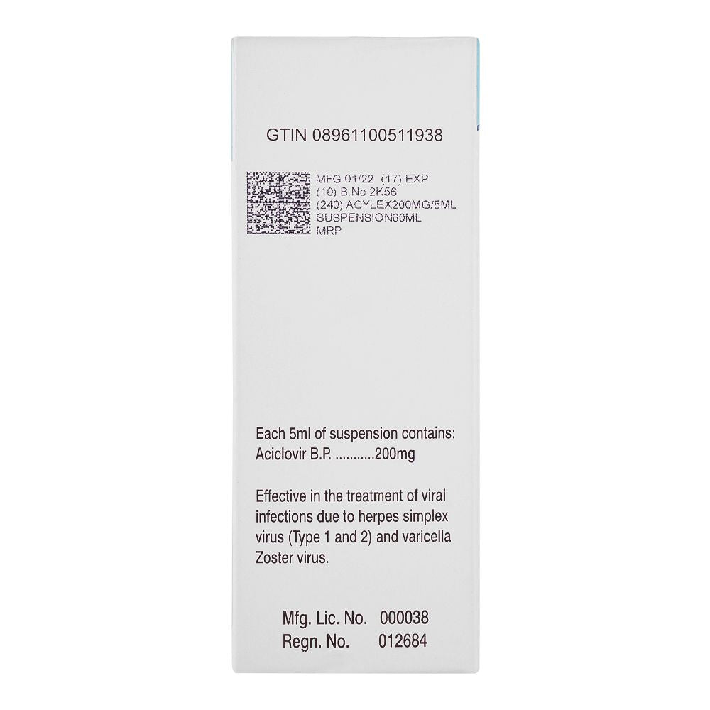 Ferozsons Laboratories Acylex Suspension, 60ml product image 5 - Bolanclinic