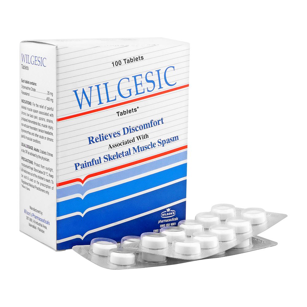 Wilson's Pharmaceuticals Wilgesic Tablet, 10-Pack product image - Bolanclinic