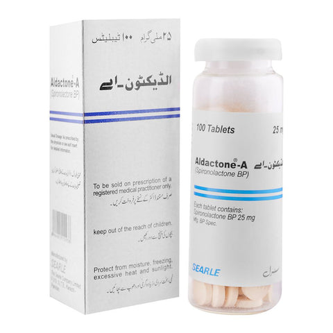 Searle Aldactone-A Tablet, 25mg, 100-Pack product image - Bolanclinic