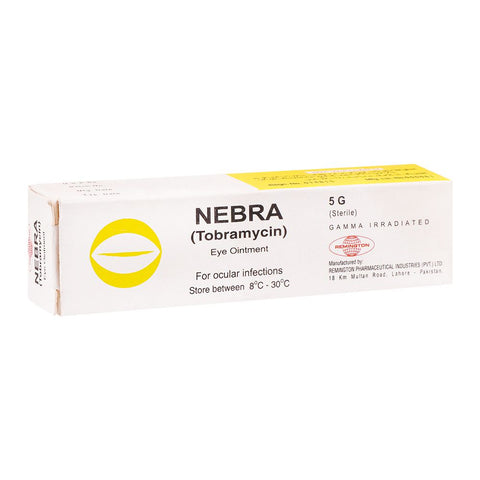 Remington Pharmaceuticals Nebra Eye Ointment, 5g product image - Bolanclinic