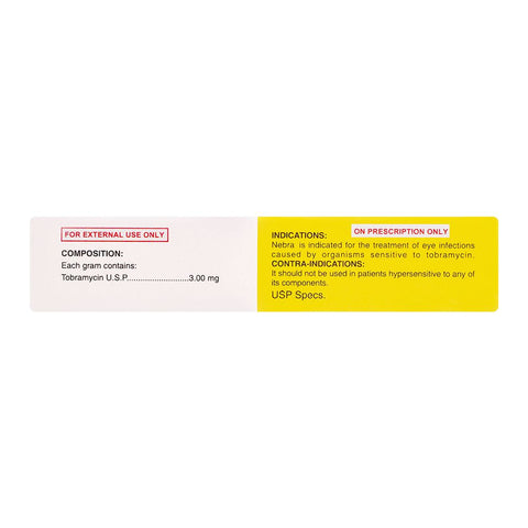 Remington Pharmaceuticals Nebra Eye Ointment, 5g product image 4 - Bolanclinic