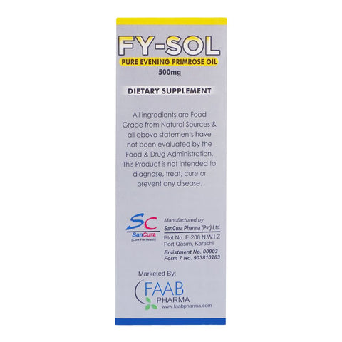 SanCura Pharma FY-Sol Dietary Supplement Capsule, 500mg, 30-Pack product image 4 - Bolanclinic