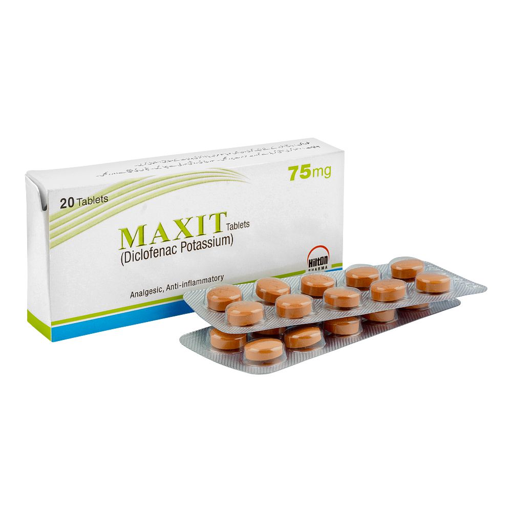 Hilton Pharma Maxit Tablet, 75mg, 20-Pack product image - Bolanclinic