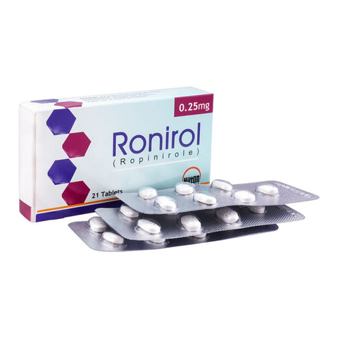 Hilton Pharma Ronirol Tablet, 0.25mg, 21-Pack product image - Bolanclinic