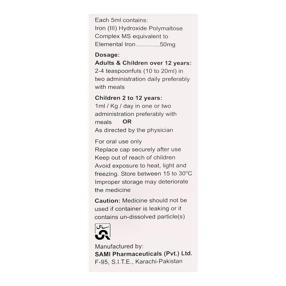 Sami Pharmaceuticals Bisleri Syrup, 60ml product image 2 - Bolanclinic