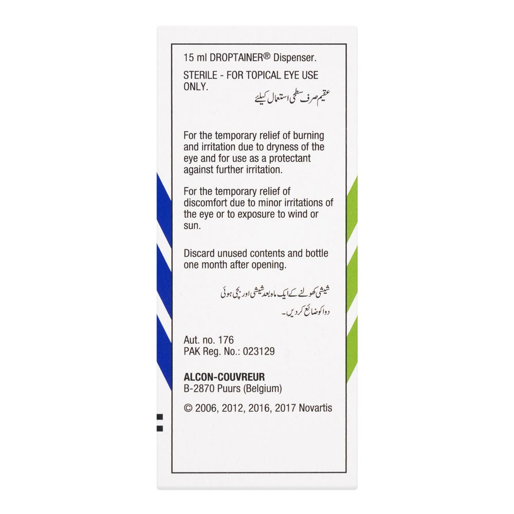 Novartis Pharmaceuticals Tears Naturale II, 15ml product image 2 - Bolanclinic