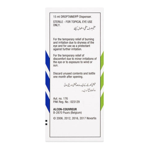 Novartis Pharmaceuticals Tears Naturale II, 15ml product image 2 - Bolanclinic